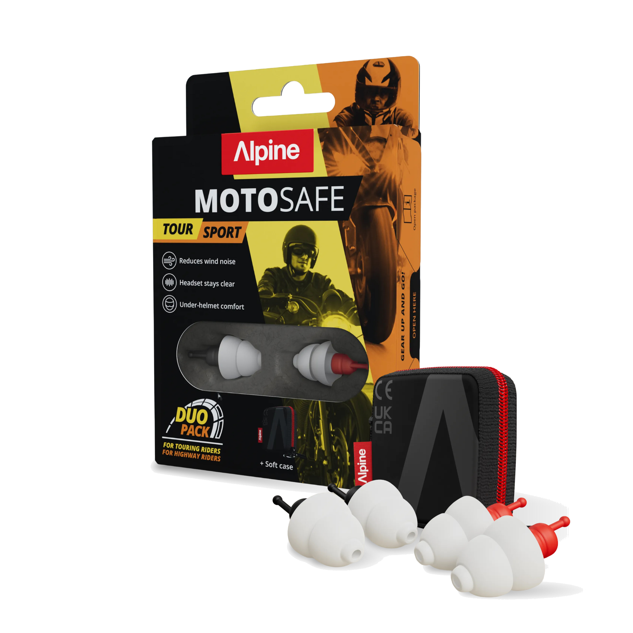 Alpine MotoSafe Duo Pack